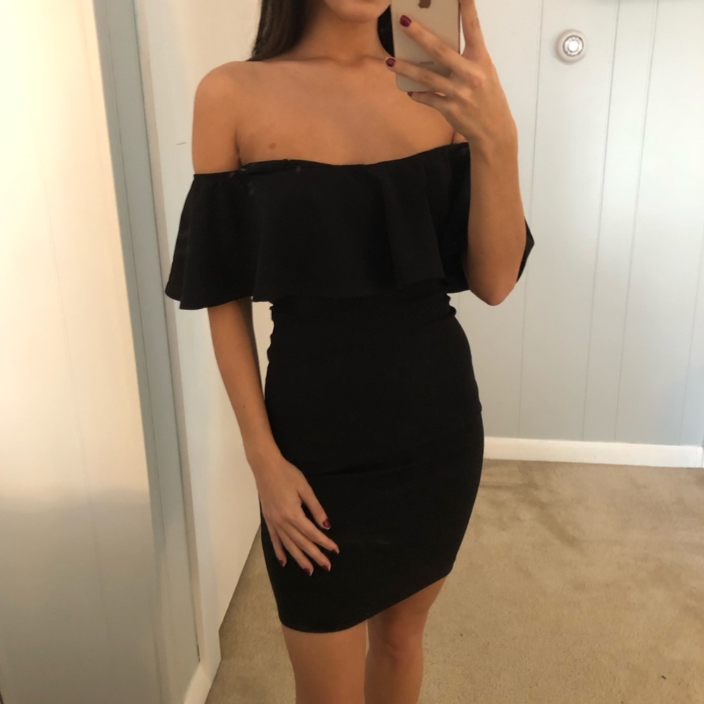 Charlotte Russe Off Shoulder Dress